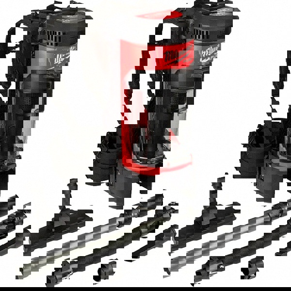 1 Gal Capacity, Cordless Backpack Vacuum Cleaner